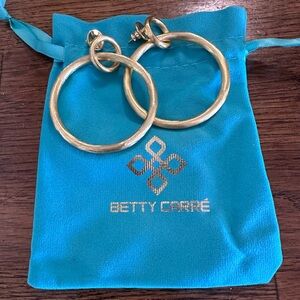 Betty Carré Gold Larissa Hoop Earrings - NWT